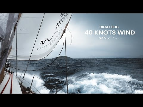 DIESEL BUG In FUEL and STRONG WINDS 40+ knots – SAILING TURKEY Se. 2 Ep ...