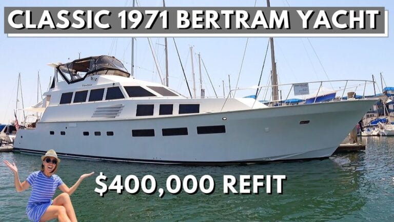 perfect-la-liveaboard-boat-495000-1971-bertram-74-complete-refit-classic-motor-yacht-tour