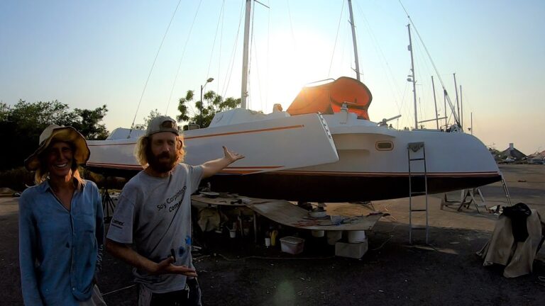 a-fast-trimaran-tour-two-years-on-the-hard-with-hot-sauce-chuffed-special