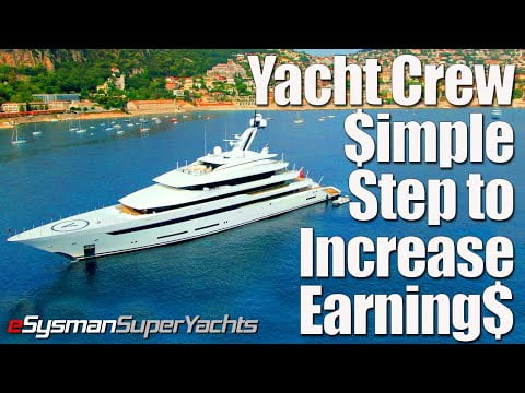 yacht crew earnings