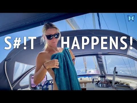 boat-life-poor-seamanship-tell-us-what-you-think-sailing-schoinousa-island-greece-s2ep27