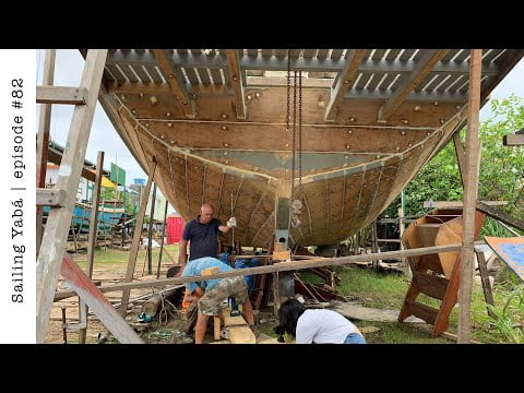 changing-our-wooden-rudder-completely-because-of-a-shipworm-feast-sailing-yaba-82