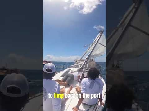 Sailboat Racing leads to disaster!