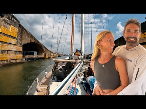 WE FRICKING MADE IT!!! Panama Canal MINI DOCO (Part 2 of 2) SV Delos Ep 371