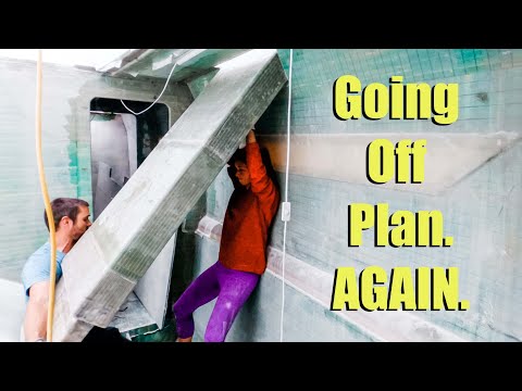 CATAMARAN BUILD - Changing Our Daggerboard Placement (MJ Sailing - Ep 243)