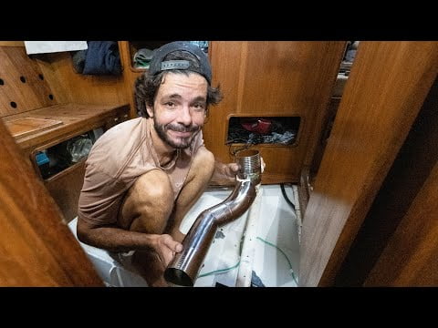 ⛵️Salt water on our bilge!! Taking our boat apart AGAIN!! 😵Ep.245