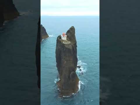 Thridrangar Lighhouse, Iceland. Worlds most remote🔥