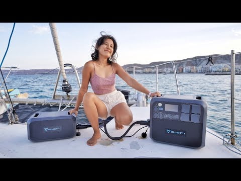 All Power On Board, COVERED! Bluetti AC200 Max Modular Lithium Power System | Wildlings Sailing