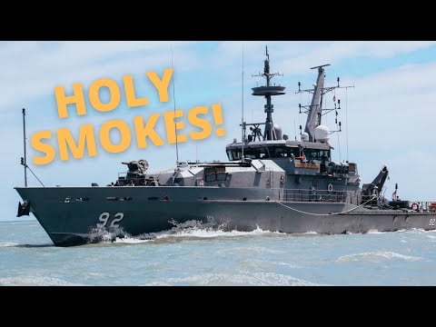 Slammed By Aussie NAVY Warship! 😱 Kristina's Travels Ep. 41