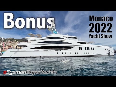 Monaco Yacht Show Bonus: Largest (other yachts) of the Show!