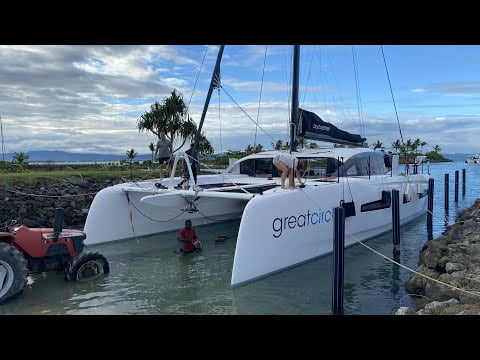 Repairing the boat in Vuda Marina - Fiji - Sailing Greatcircle (ep.281)