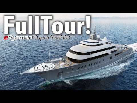 Superyacht Tour! The 85 Metre M/Y Victorious | MYS2022