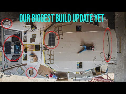 CATAMARAN BUILD: A Very Thorough RUBY ROSE 2 Update & Factory Tour