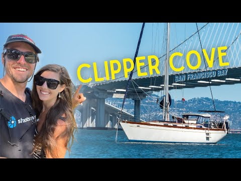 Clipper Cove, Treasure Island, San Francisco Bay | Sailing Avocet