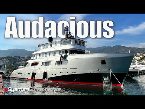 SuperYacht Built for One, with Tragic ending | M/Y Audace