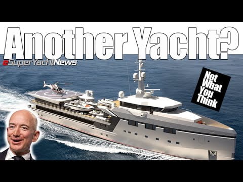Why is Jeff Bezos Building 2 Massive Superyachts?| Yacht Runs Aground! | SY News Rp165