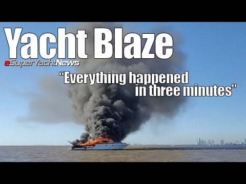 Captain's Last Yacht Trip Ends in Flames | Yacht Ran Aground in Mexico | SY News Ep167