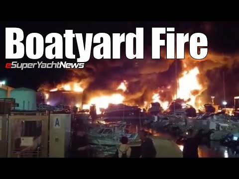 Massive Blaze in Boatyard! | Yacht Crash Final Report Released | SY News Ep172