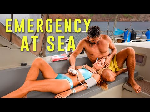 WE NEED A HOSPITAL 🚨 NO HELP In Sight...Sailing Vessel Delos Ep. 397