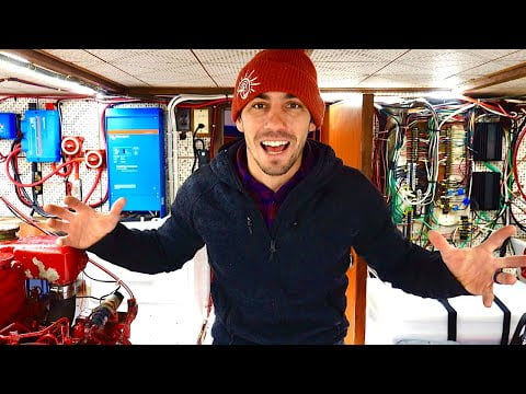 Engine Room FULL TOUR in our Liveabord Trawler