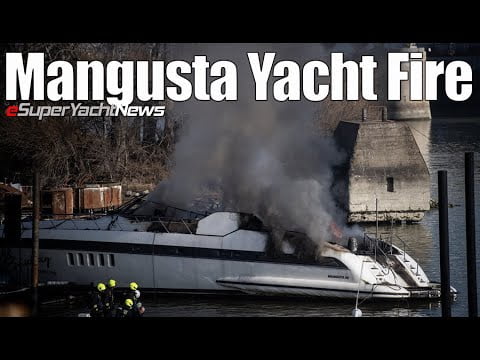 Yacht Destroyed in Marina Blaze | Bezos' Sailing Yacht Spotted | SY News Ep183