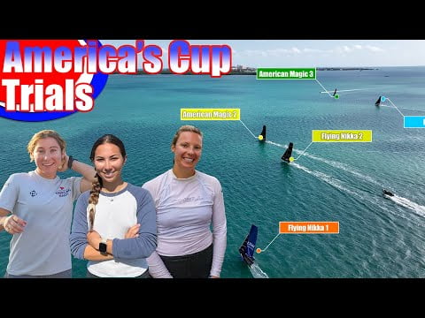 69f Foiling America's Cup Trials