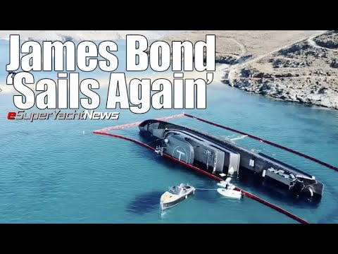 Capsized SuperYacht 'Sails Again' | Russia Use Unknown Item in Ukraine | SY News Ep196