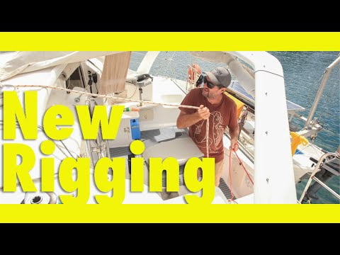 New Running Rigging for our Catamaran. (Learning By Doing Ep216)