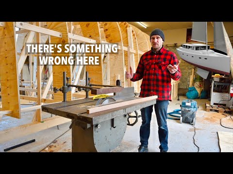 There's Something Wrong Here - Building A 50 Ft Boat - Ep. 338 RAN Sailing