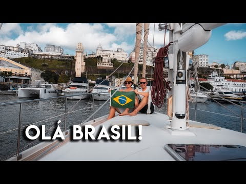 We Crossed the ATLANTIC OCEAN!!! Hello Brazil! - Outside Watch Vlog #26