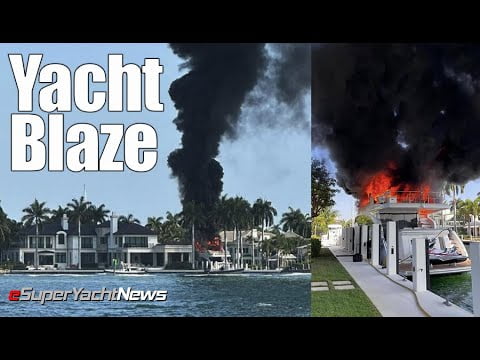 Yacht Blaze in Florida | Navy Rescue Stranded Yacht Crew |SY News Ep191