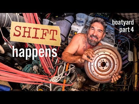 Boat Work GRAND FINALE…Replacing our TRANSMISSION! Sailing Vessel Delos Ep. 409