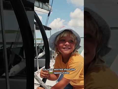 Raising kids at sea!