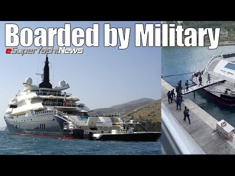 Russian Superyacht Boarded by Antiguan Military | SY News Ep203