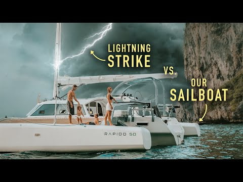 When LIGHTNING strikes a Sailboat