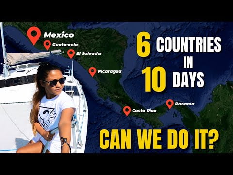6 COUNTRIES in 10 DAYS! CAN WE DO IT? - Sailing Life on Jupiter EP135