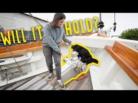 Boat restoration: Installing our 2300W anchor windlass (+The Ocean Race) â Sailing YabÃ¡ 137