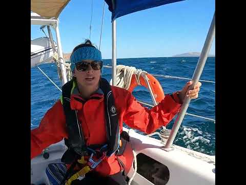 Crossing the San Jose Channel #sailing #sailors #boating #seaofcortez