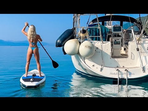 EPIC BOAT LIFE Birthday Toys and a Dreamy Sail to Paradise (AKA Elafonisi - Greece) • S4:Ep3