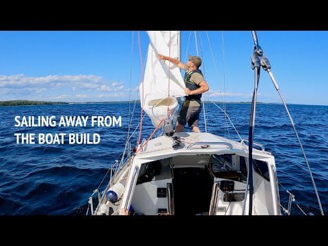 Sailing Away From The Boat Build - Ep. 355 RAN Sailing