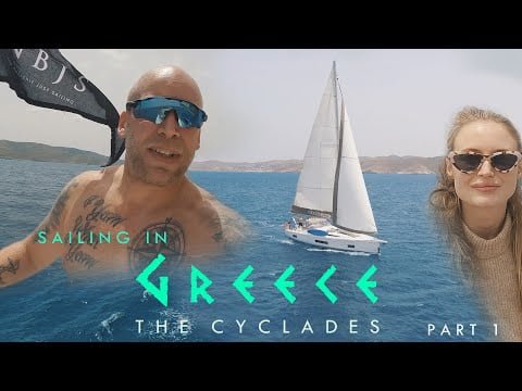 Sailing in the Cyklades, Greece! Part 1.