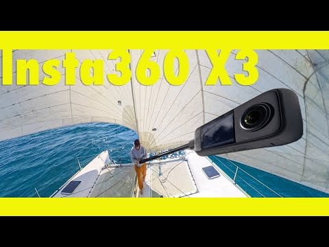 Sailing round the Worlds Biggest Sand Island - NEW Insta360X3