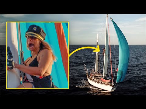 Would You Climb A Sailboat Mast 1,000 NM from Land? (Pacific Crossing 4 of 8) SV Delos Ep. 419