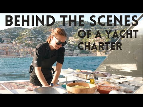 (Behind the Scenes) of a Yacht Charter!