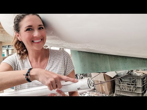 CATAMARAN BUILD - Laser Alignment Stern Tube & Surfing Tofino (MJ Sailing - Ep 296)