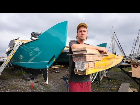 Rebuilding My Plywood/Epoxy Catamaran with No Carpentry Experience | Wildling Sailing