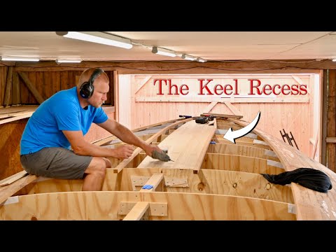 Preparing The Keel Recess - Ep. 362 RAN Sailing