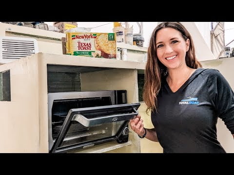 Are We CRAZY For USING Our Oven Inside a Cabinet?? (MJ Sailing - Ep 304)