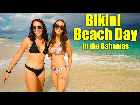 Bikini Beach day with the crew in bahamas