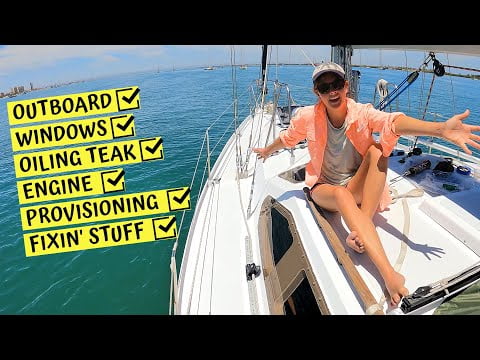 Boat Maintenance and Provisioning an Aluminum Monohull in La Paz, Mexico: Chuffed Adventures S5Ep24